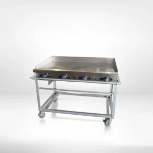 24" x 48" Propane Griddle with Cart