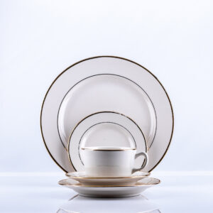 China - Ivory Gold Rim