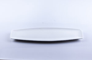 White China Canoe Platter