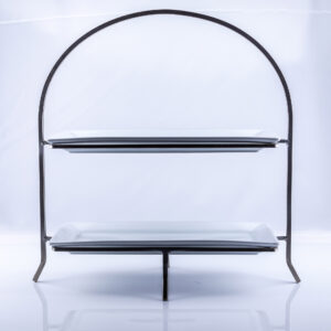 Platter - 2 Tiered Stand with Dishes