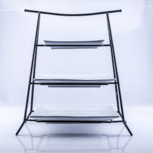 Platter - 3 Tiered Stand with Dishes