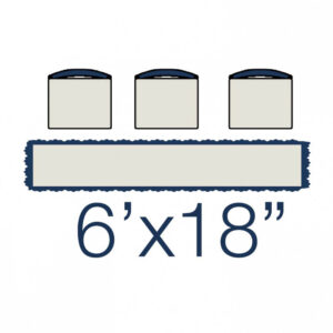 Conference Table 6'x18"