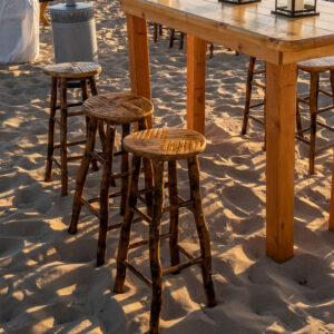 Bamboo Barstool