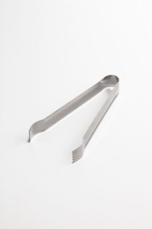 6" Stainless Steel Ice Serving Tongs