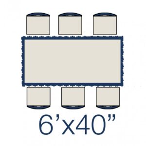 Banquet Table - 6'x40" Extra Wide