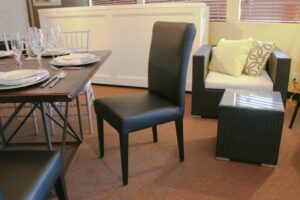 Black Cafe Dining Chair