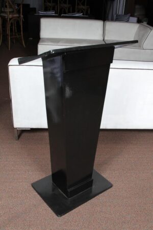 AV, Podium Lecturn Floor Black