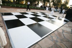 Checkered Dance Floor 3' X 4'
