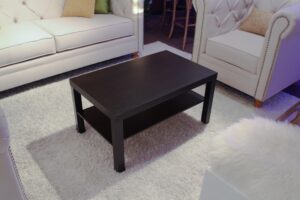 Metro Black Brown Coffee Table