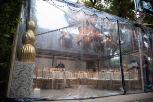 Clear Frame Tent Canopy-15' Width