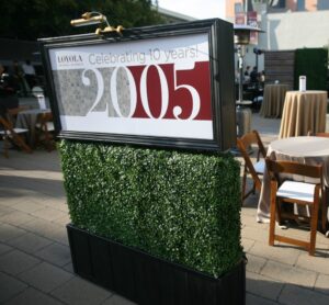 Hedge Panel Sign Holders