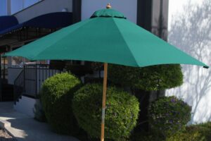 9' Market Umbrella- Hunter Green