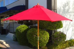 9' Market Umbrella - Red