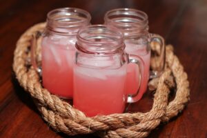 Glass Mason Jar With Handle