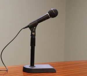 Tabletop Microphone Stand