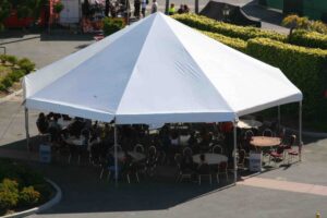 Octagon Frame Tent Canopy - 40'