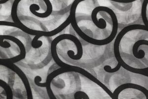 Organza - Black Curl