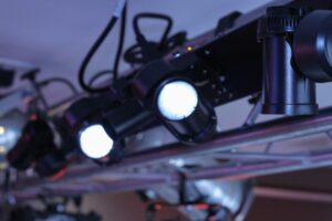 Pinspot Intelligent Light Bar with DMX control