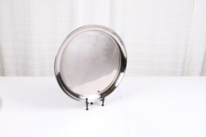 Polished Round Serving Platter 16"