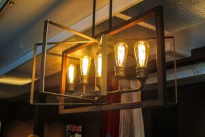 Rustic Edison Chandelier
