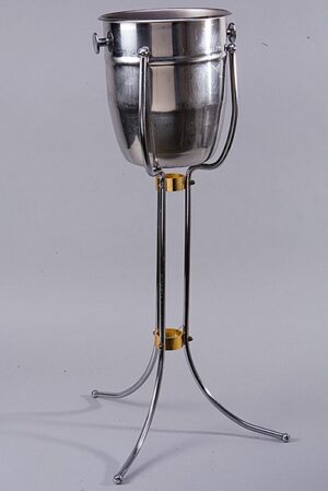 Silver Champagne Chiller with Stand