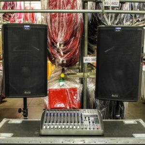 Public Address Sound System, 10 Channel, 2400 Watt, 150-200+ Person