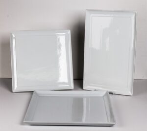 Square China Serving Platter 14"