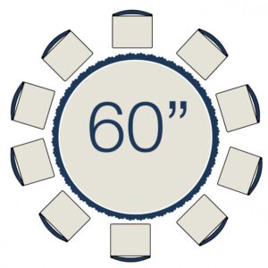 60" Round Table