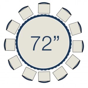 72" Round