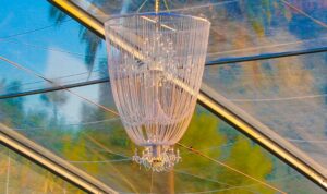 Pearl Basket Chandelier