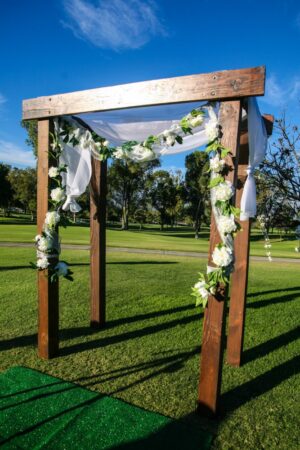 Vineyard Wedding Arbor / Arch
