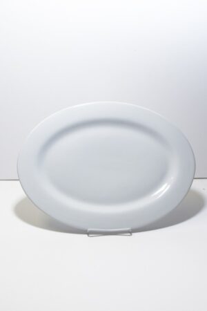 White China Oval Platter 18"