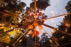 Clear Frame Tent Canopy-20' Width