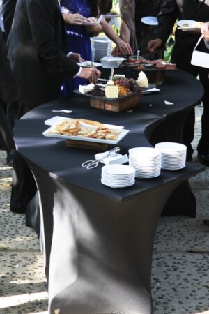 Serpentine Shaped Table 4'