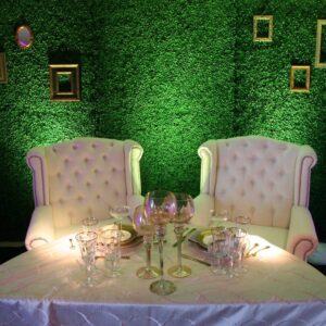 White Wingback Chair