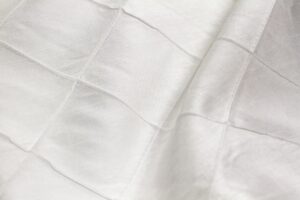 Pintuck - White