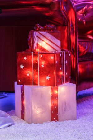 Christmas Light Up Gift Boxes