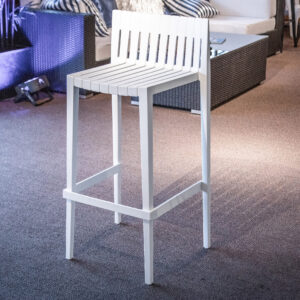 Spritz White Bar Stool