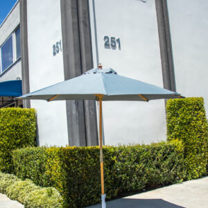 9' Market Umbrella Grey