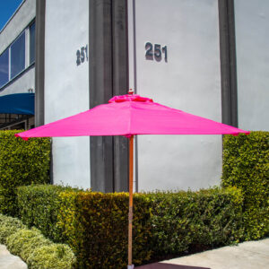 9' Market Umbrella Pink