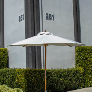 9' Market Umbrella Silver