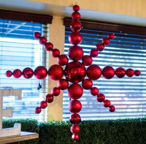 Christmas Snowflake (Red)