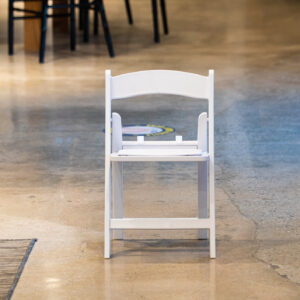 Childrens Chair -Poliwood, White