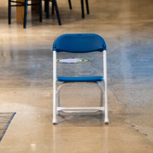 Childrens Chair - Folding , Blue