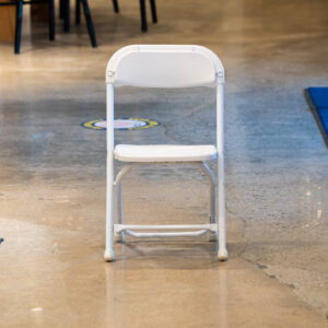 Childrens Chair - Folding, White