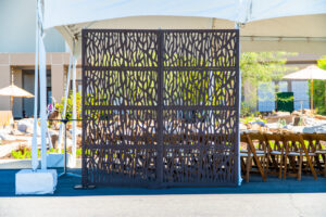 Lattice Panel - Brown Deco