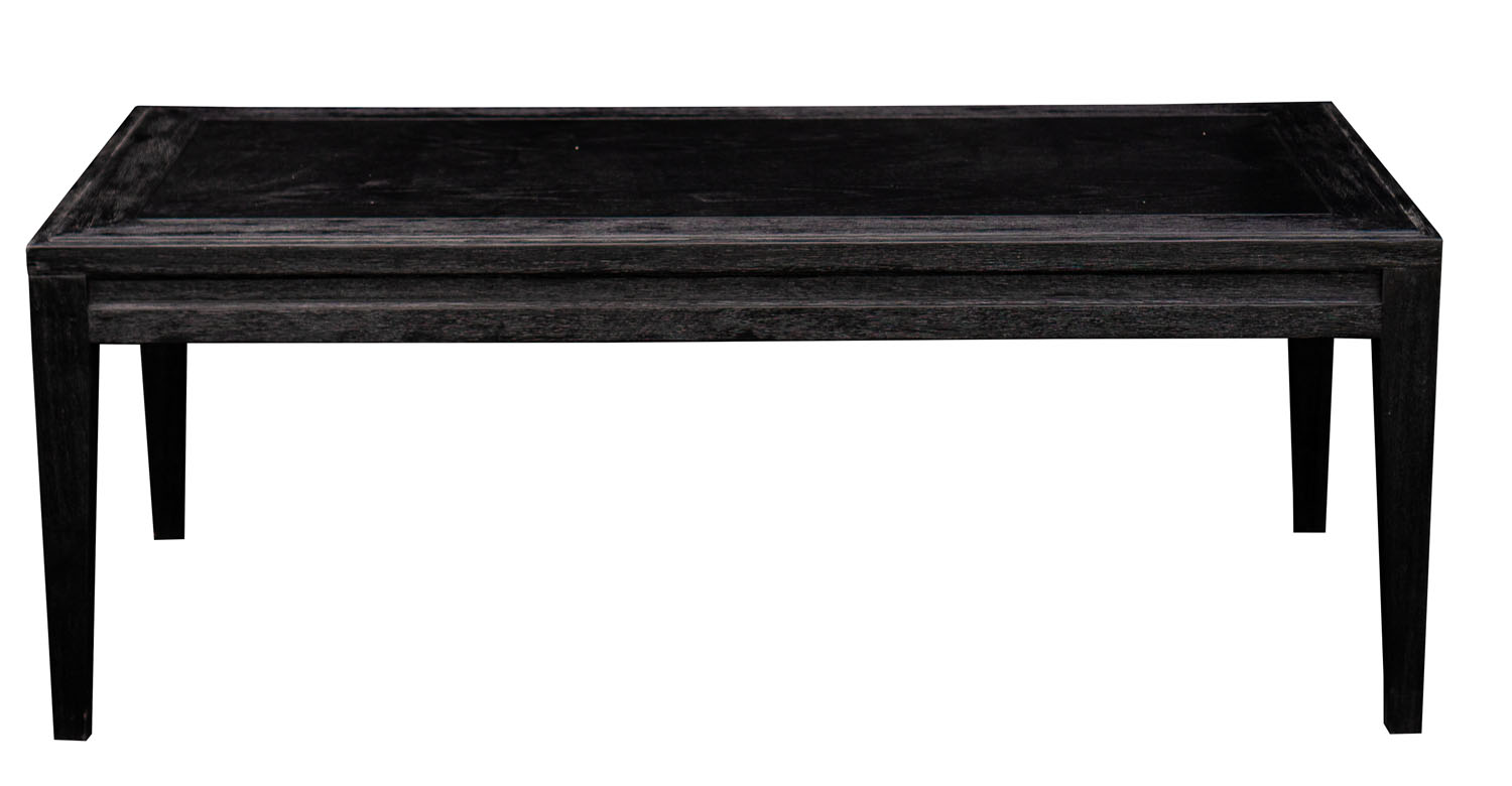 Black Wood Coffee Table - Image 3