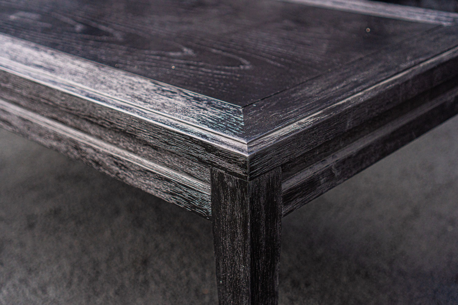 Black Wood Coffee Table