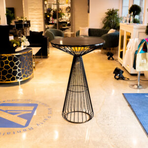 Hawaii Black Metal Table