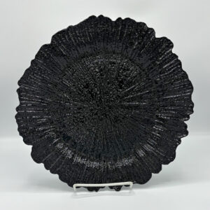 Charger, Sunburst Black 13"